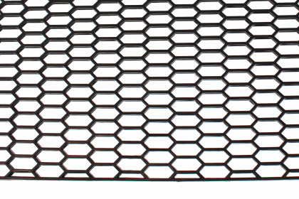 SIATKA PU HONEY COMB BLACK 120 * 40cm