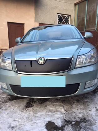 Zimní clona masky chladiče spodní Škoda Octavia II 08-13
