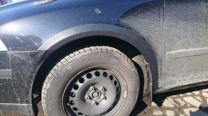 Plastové lemy Škoda Octavia II kombi 09-12