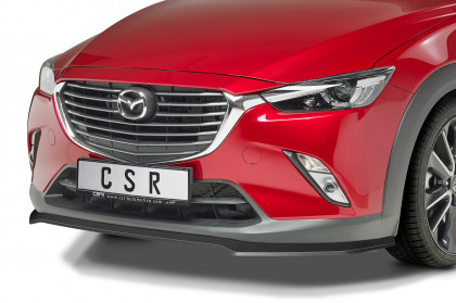 Spoiler pod přední nárazník CSR CUP - Mazda CX3 černý lesklý