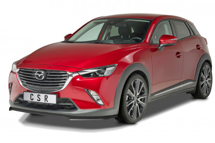 Spoiler pod přední nárazník CSR CUP - Mazda CX3 černý matný 