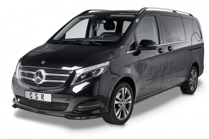 Spoiler pod přední nárazník CSR CUP - Mercedes Benz V-Klasse 447 černý lesklý