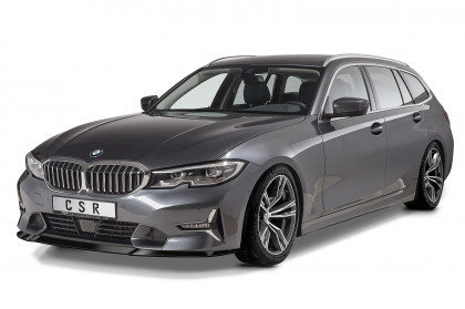Spoiler pod přední nárazník CSR CUP v2 - BMW 3 (G20/G21) carbon matný 