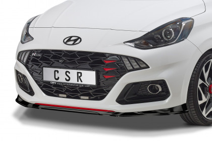 Spoiler pod přední nárazník CSR CUP - Hyundai i10 20- N-Line carbon lesklý