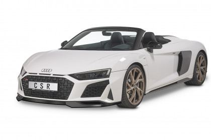 Spoiler pod přední nárazník CSR CUP - Audi R8 (4S) 19- černý matný