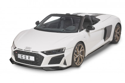 Spoiler pod přední nárazník CSR CUP - Audi R8 (4S) 19- černý matný