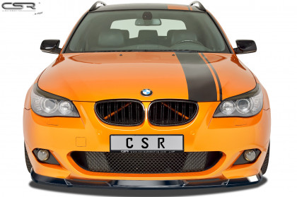 Spoiler pod přední nárazník CSR CUP - BMW 5 E60/E61 M-Paket černý matný 