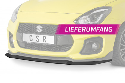 Spoiler pod přední nárazník CSR CUP - Suzuki Swift 6 (RZ/AZ) Sport carbon lesklý