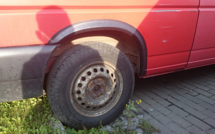 Plastové lemy VW Transporter T4