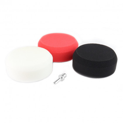 Sada leštících kotoučů s adaptérem 3 x 125mm + M14