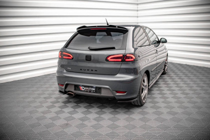 Splittery zadní boční Seat Ibiza Cupra Mk3 černý lesk