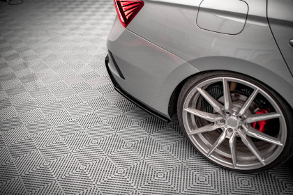 Splittery zadní boční V.4 Škoda Octavia RS Mk4 černý lesk