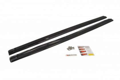 Prahové lišty Ford Mondeo MK3 ST220 černý lesklý plast