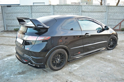 Prahové lišty Honda Civic VIII Type-S/R 06-11 černý lesklý plast