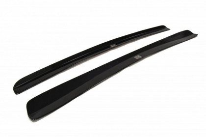 Prodloužení spojleru, spodní Subaru Impreza MK2 WRX STI 03-06 carbon look