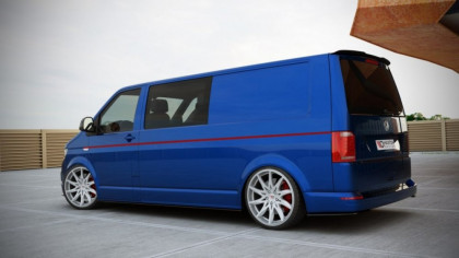 Prodloužení spojleru VW T6 15- černý lesklý plast