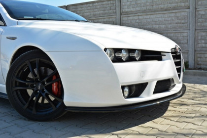 Spojler pod nárazník lipa Alfa Romeo Brera černý lesklý plast