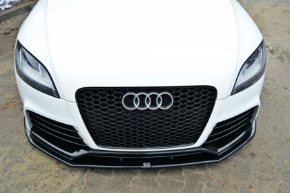 Spojler pod nárazník lipa Audi TT MK2 RS V.1 černý lesklý plast