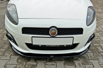 Spojler pod nárazník lipa Fiat Grande Punto Abarth V.2 07-10 černý lesklý plast
