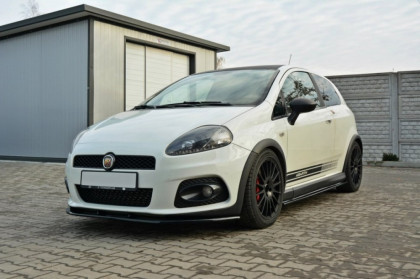 Spojler pod nárazník lipa Fiat Grande Punto Abarth V.2 07-10 černý lesklý plast