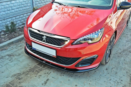 Spojler pod nárazník lipa Peugeot 308 II GTI V.2 15-18 carbon look