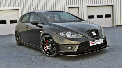 Spojler pod nárazník lipa Seat Leon II Cupra FR Facelift V.1 matný plast