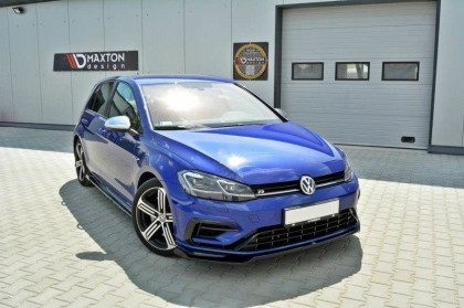Spojler pod nárazník lipa VW Golf 7 R facelift V.2 carbon look