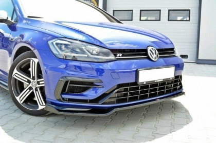 Spojler pod nárazník lipa VW Golf 7 R facelift V.2 carbon look