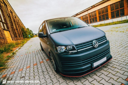 Spojler pod nárazník lipa Volkswagen T6 V.1 carbon look
