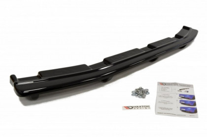 Splitter zadní, prostřední Mazda 3 MK2 MPS (se žebry) 09-13 carbon look
