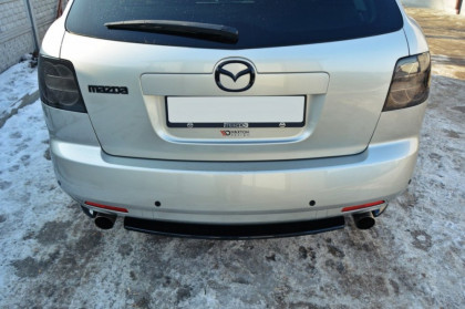 Splitter zadní, prostřední Mazda CX-7 06-09 černý lesklý plast