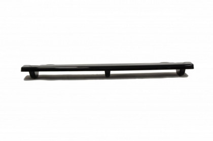 Splitter zadní, prostřední VW Golf 7 R (se žebry) 2013- černý lesklý plast