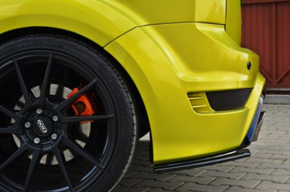 Splittery zadní, boční Ford Focus MK2 RS 08-11 černý lesklý plast