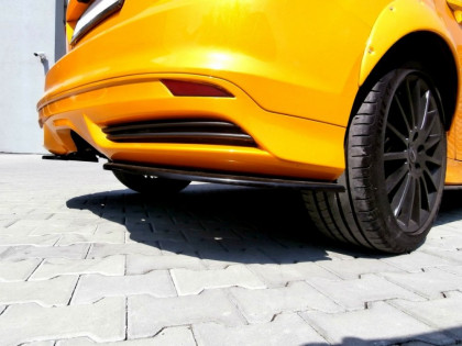 Splittery zadní boční Ford Focus MK3 ST před facelift 12-14 carbon look