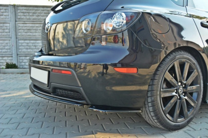 Splittery zadní, boční Mazda 3 MPS MK1 před facelift 06-08 carbon look