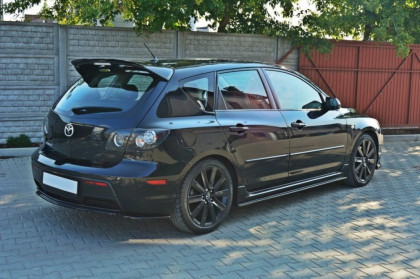 Splittery zadní, boční Mazda 3 MPS MK1 před facelift 06-08 carbon look
