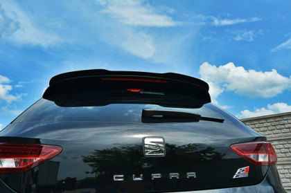 Střešní spoiler Maxton Seat Leon III Cupra černý lesklý plast