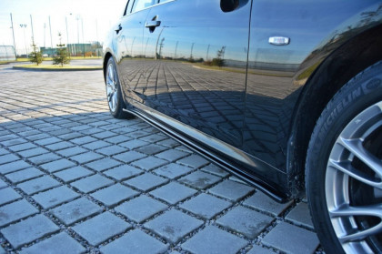 Prahové lišty Infiniti G37 Sedan 09-10 carbon look