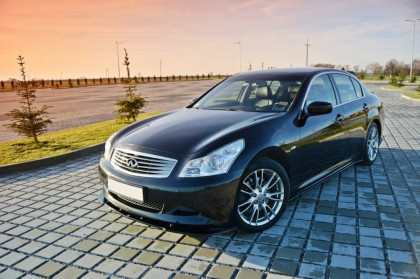 Prahové lišty Infiniti G37 Sedan 09-10 carbon look