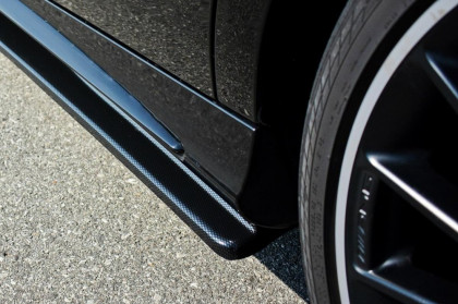 Prahové lišty Mercedes A W176 AMG Facelift carbon look