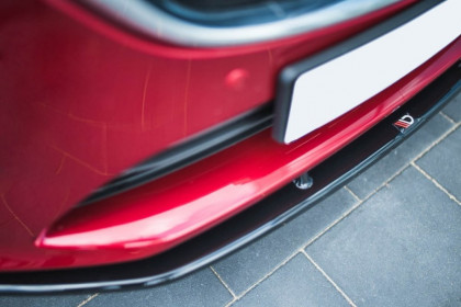 Spojler pod nárazník lipa V.1 Mazda 6 GJ (Mk3) Facelift černý lesklý plast