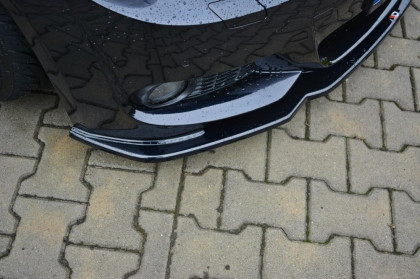 Spojler pod nárazník lipa V.2 BMW 3 E92 M-PACK FACELIFT 10-13 černý lesklý plast