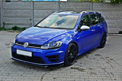 Spojler pod nárazník lipa VW Golf MK7 R V.2 2013- černý lesklý plast