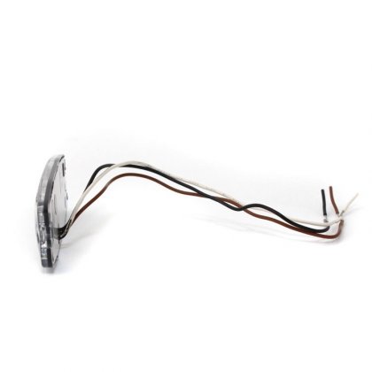Poziční výstražné světlo, 3 LED, 12-24V, oranžové  LP3-A