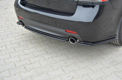 Splitter zadní, prostřední Saab 9-3 Aero Mk2 Facelift 07-11 carbon look