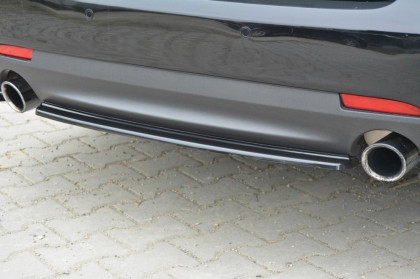 Splitter zadní, prostřední Saab 9-3 Aero Mk2 Facelift 07-11 carbon look