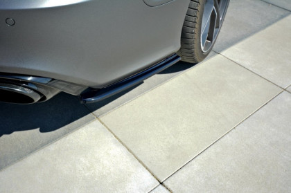 Splittery zadní, boční Audi RS7 Facelift 14-17 černý lesklý plast