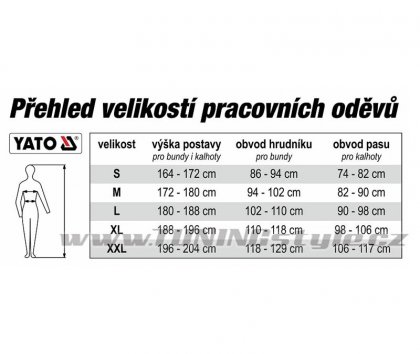 Pracovní kalhoty laclové DUERO vel. XXL