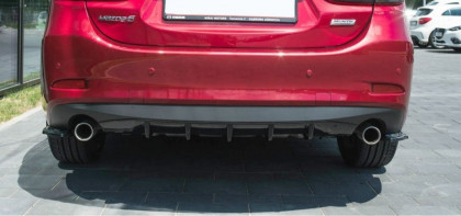 Zadní difuzor Mazda 6 GJ (Mk3) Facelift carbon look
