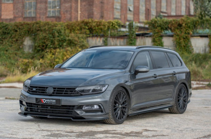 Prahové lišty Volkswagen Passat R-Line B8 carbon look